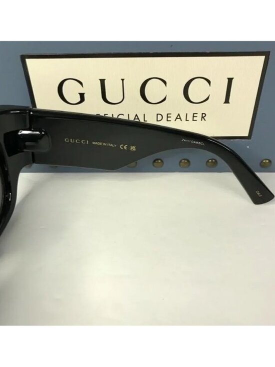 New 100% Authentic Gucci Grey Square Ladies Sunglasses GG1545S 001 main image 8